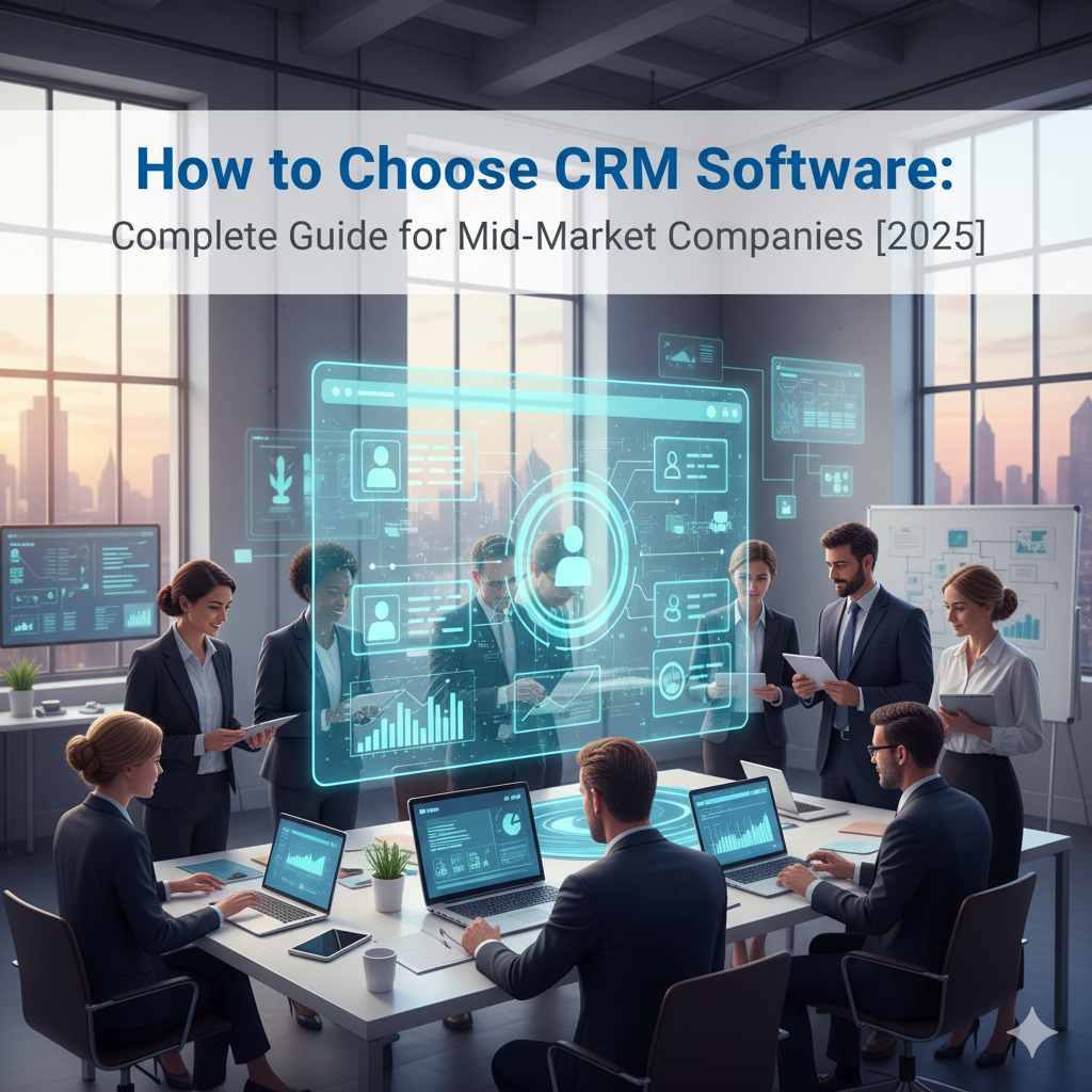 How to Choose CRM Software: Complete Guide for Mid-Market Companies [2025]